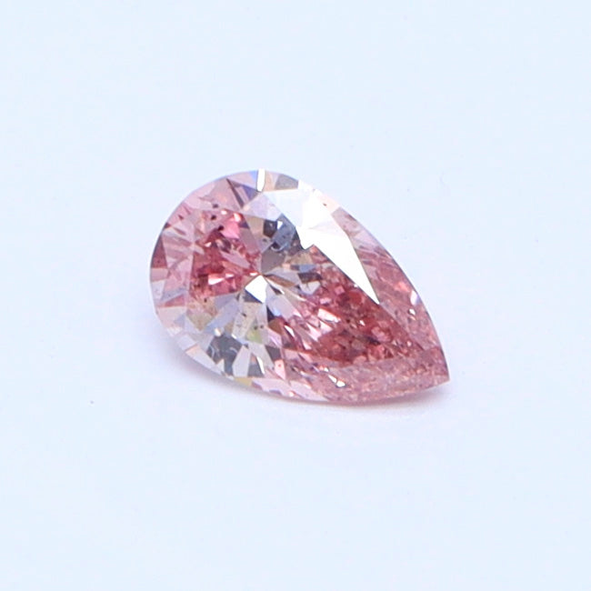 Argyle Pear 0.15ct 6P SI2 Certified Loose Pink Diamond From WA